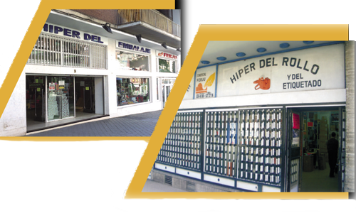 locales de ventas y exposición Hiperembalaje